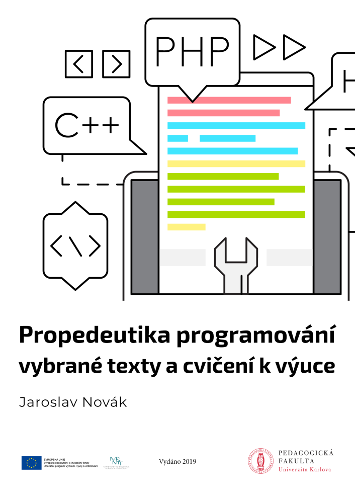Obálka Propedeutické programovací jazyky - vybrané texty a cvičení k výuce