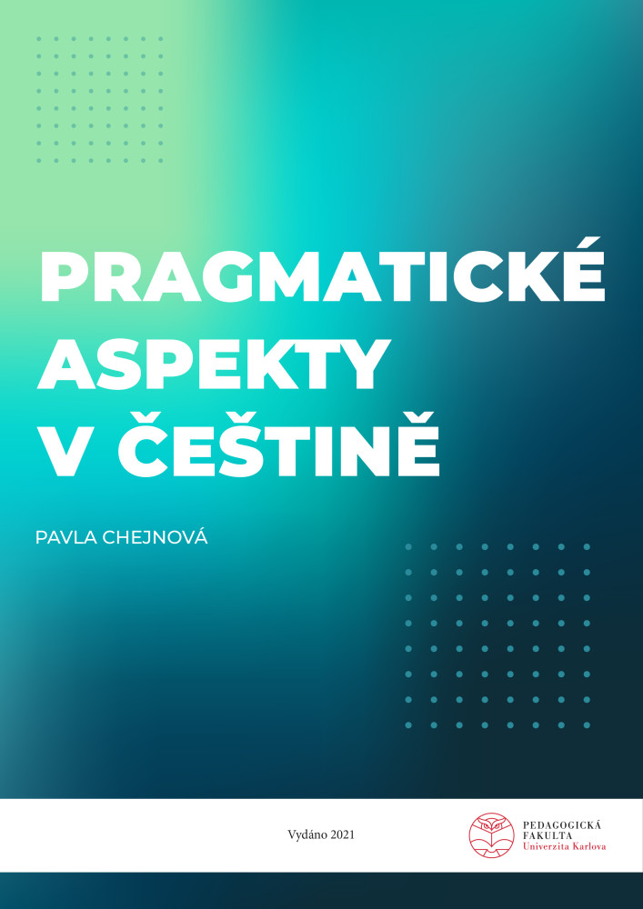 Obálka Pragmatické aspekty v češtině