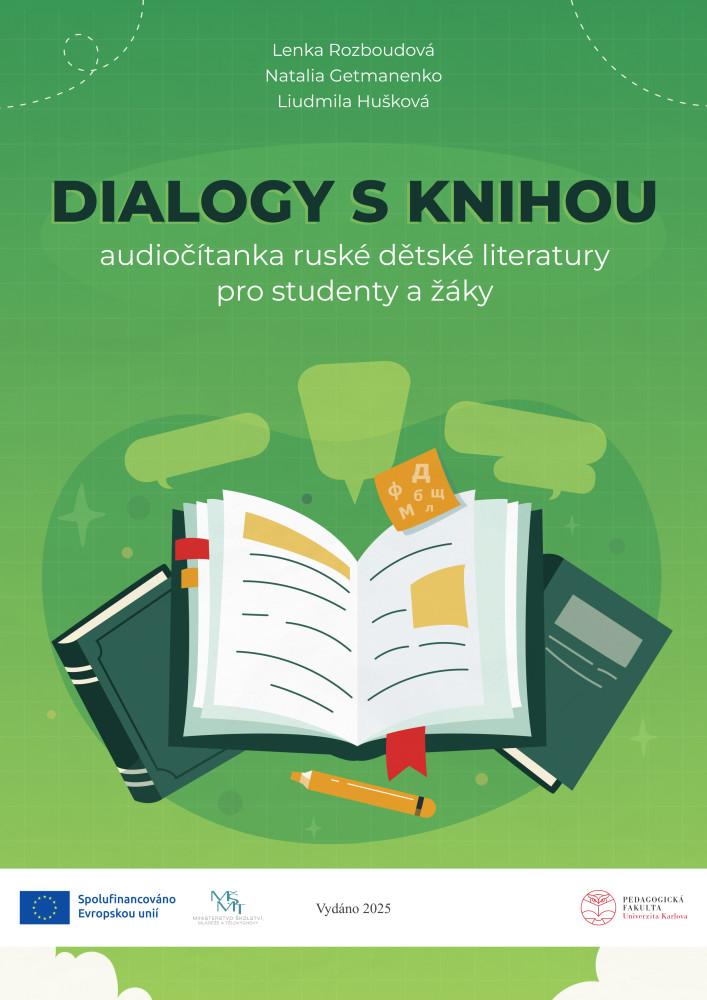 Obálka Dialogy s knihou: audiočítanka ruské dětské literatury pro studenty a žáky